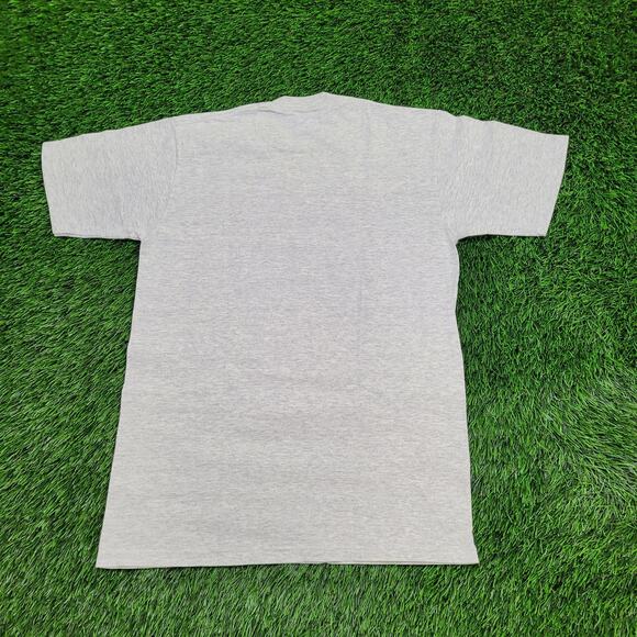 Vintage 80s USMC Marine Corps Shirt S/M 18x27 Gray Bulldog - Picture 2 of 13